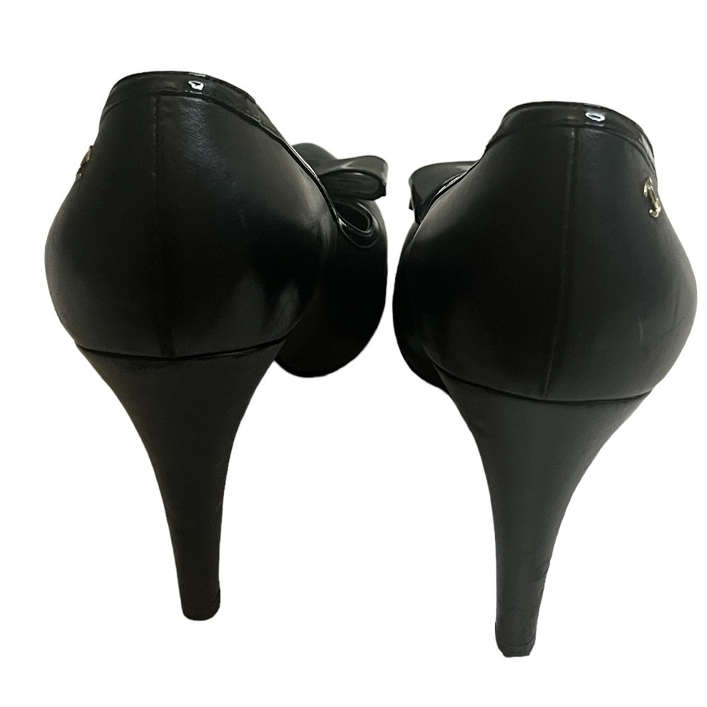 Chanel women black heels size 8.5 - Picture 7 of 15